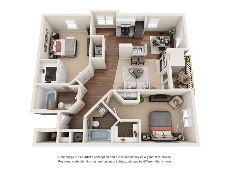 Marina Shores Apartments_Hampton Marina Shores Apartments_Hampton Floor Plan